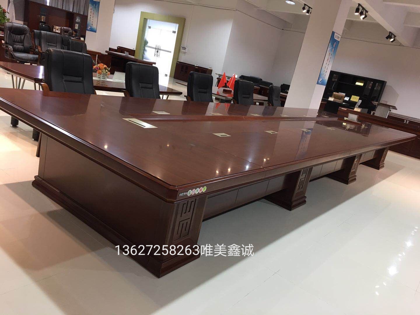 實木油漆會議桌WM-HYZ130