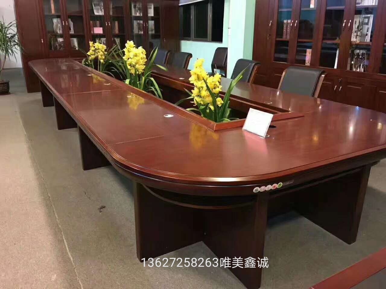 實木油漆會議桌WM-HYZ132