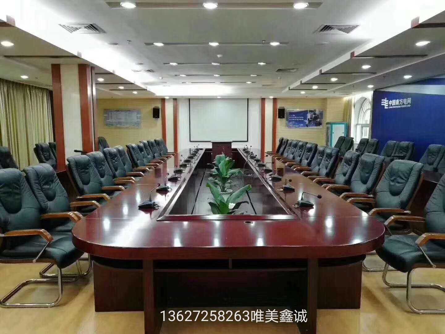 實木油漆會議桌WM-HYZ138