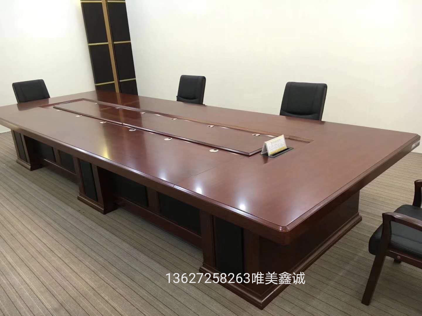 實木油漆會議桌WM-HYZ136