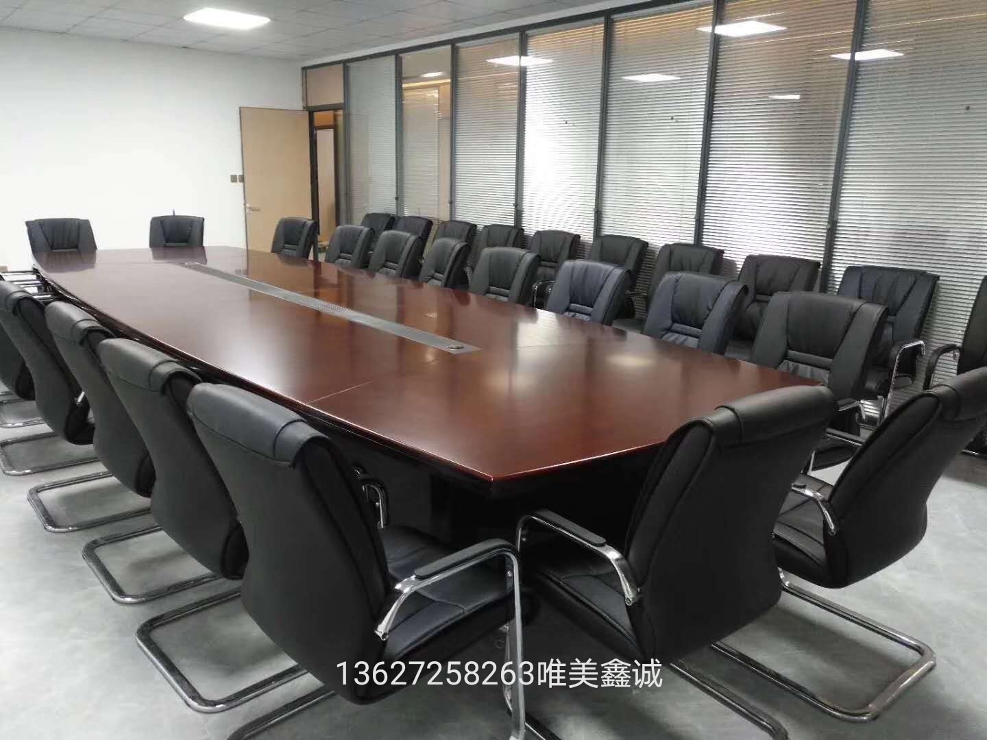 實木油漆會議桌WM-HYZ133