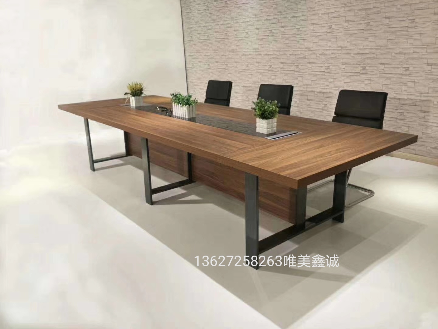 鋼架會議桌WM-HYZ109