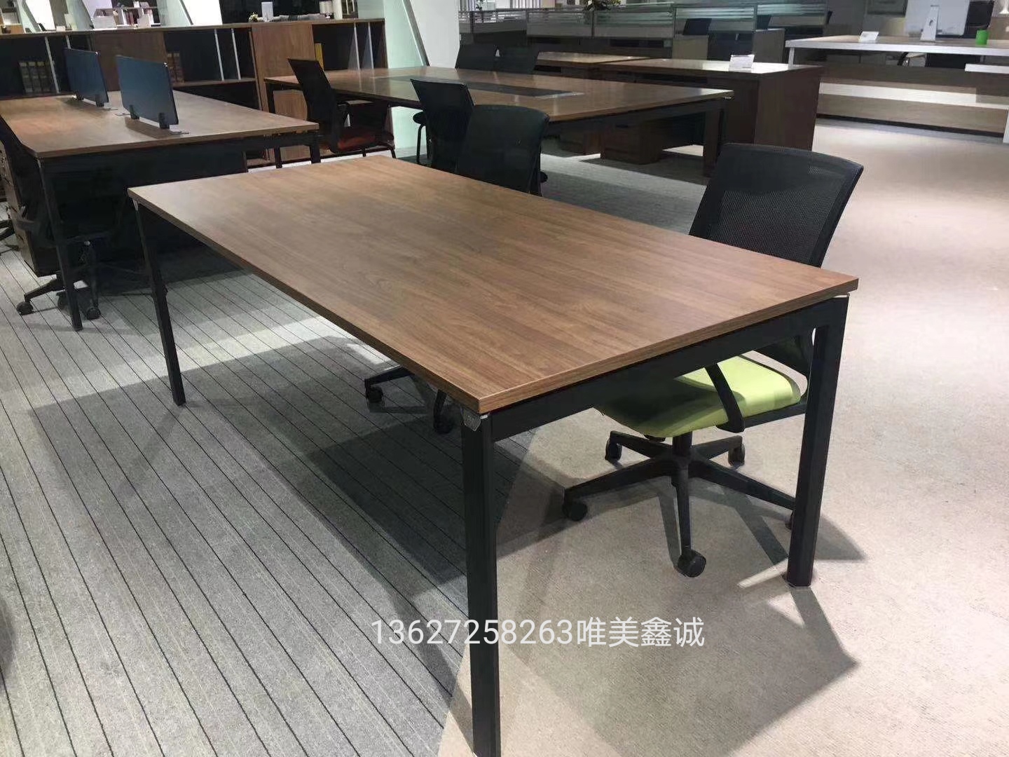 鋼架會議桌WM-HYZ105