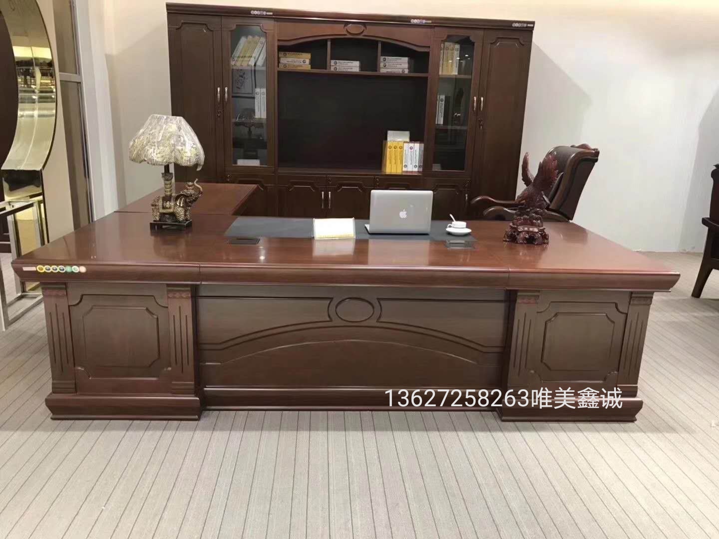 實木大班臺WM-BT073
