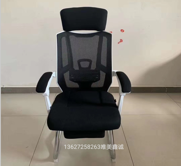 湖北鋼架網面弓字椅WM-GZY113