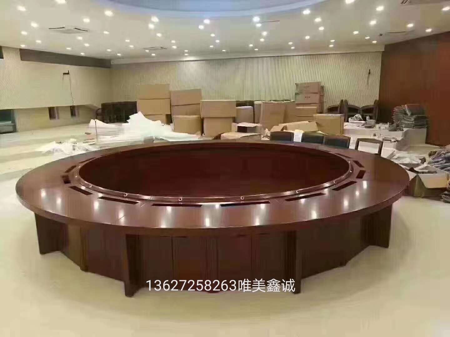 實木油漆會議桌WM-HYZ333